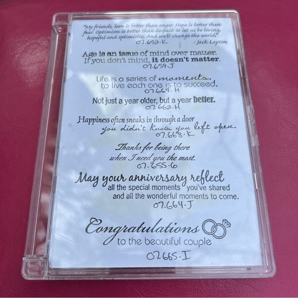 Assorted Craft Stamp LOT - Picture 4 of 10